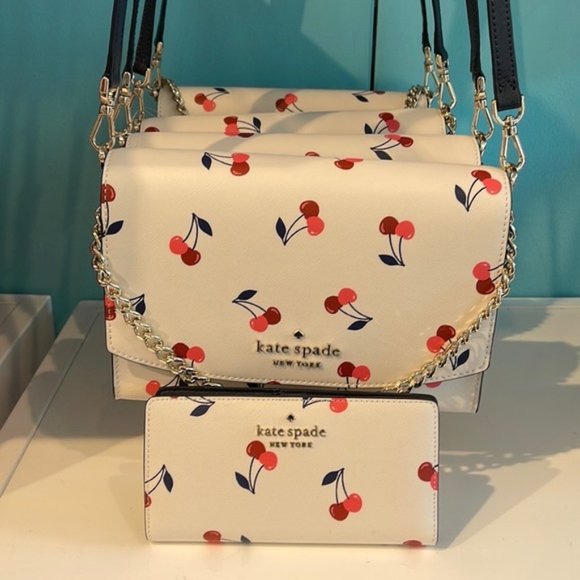 Kate Spade Carson Crossbody & Kate Spade Staci Large Slim Bifold Wallet - Picture 6 of 16